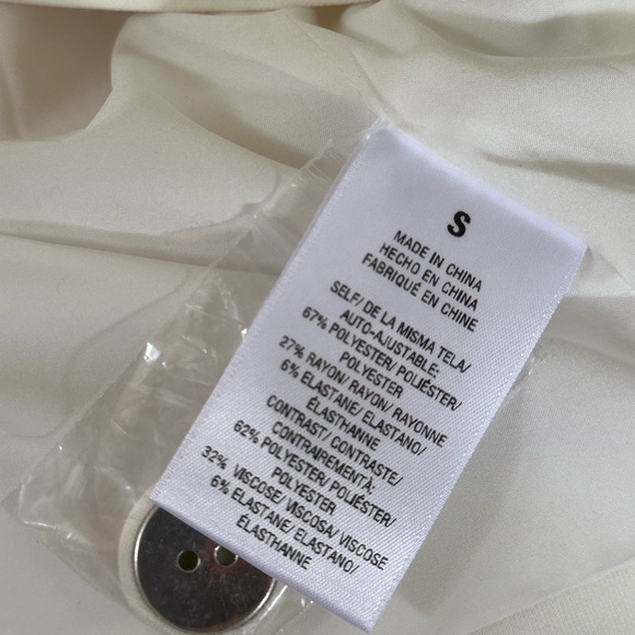 FAVORITE DAUGHTER The Favorite Blazer Suiting Jacket Ivory S - Picture 12 of 14